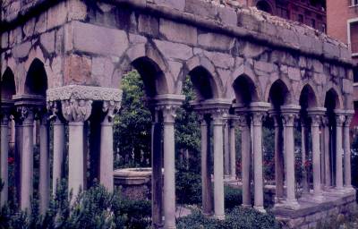 Gênova: Jardim Medieval atrás da casa de C. Colombo